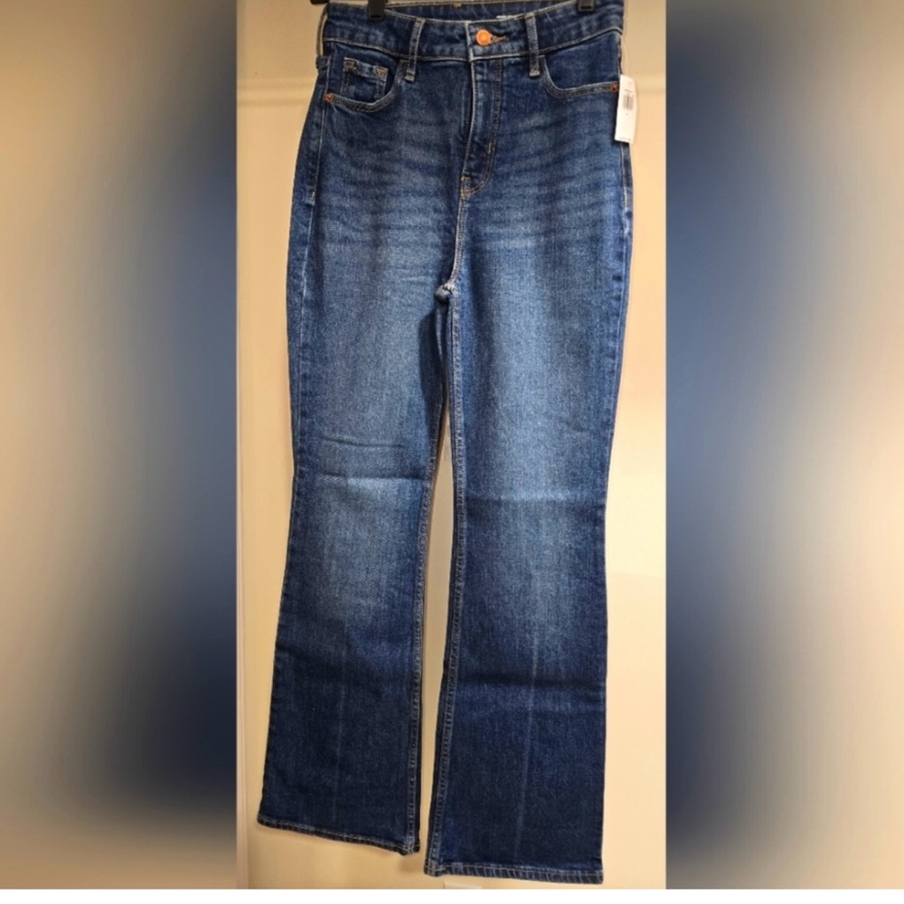 New Old Nave Flare Jeans Higher Rise Size 2